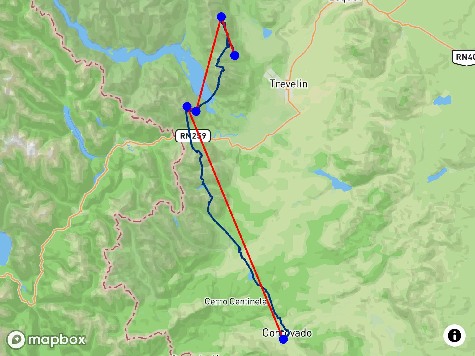 Mauro Dante Vasquez's Esquel 3 TPs Flight