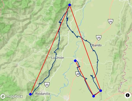 Flight of Mikel Arbulu