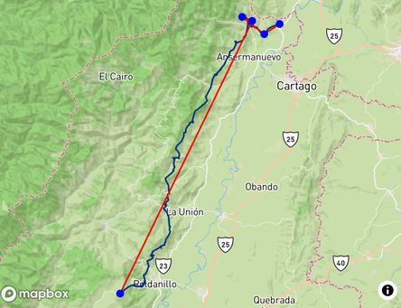 Flight of Carlos Alvarez Rodriguez