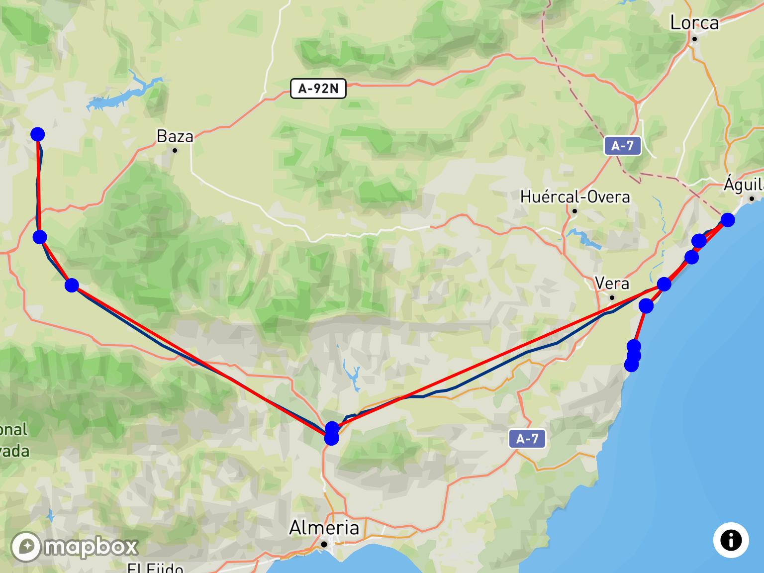 Nicolas Aubert’s 204 km Hike & Fly in Gorafe