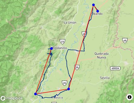 Flight of Carlos Alvarez Rodriguez