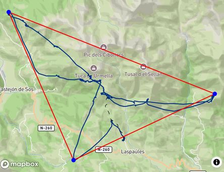 Flight of Nico Sahun Franch