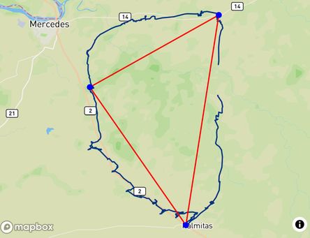 Flight of José Battiste