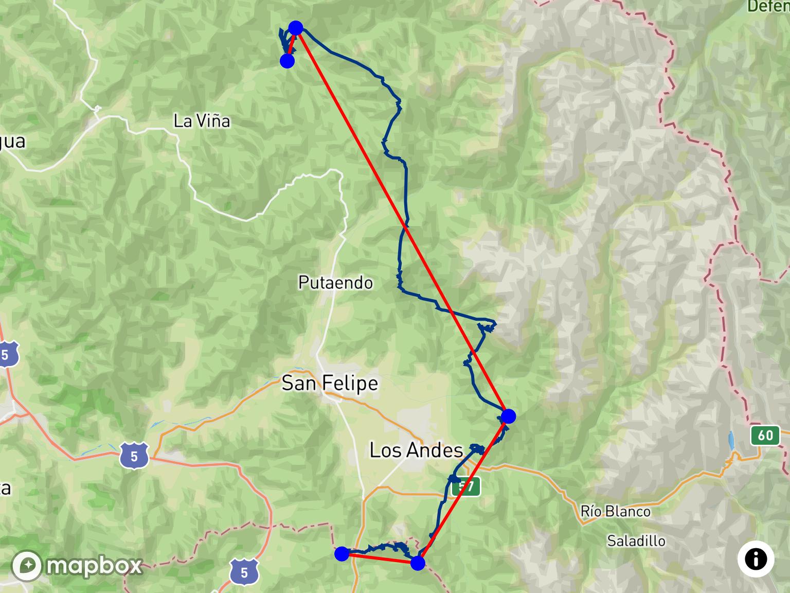 Le vol Distance Libre de 100 km près de Morro Saavedra