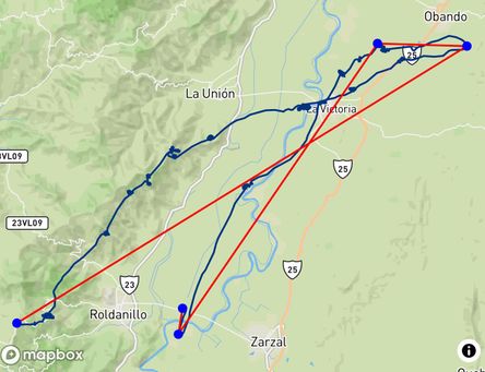 Flight of Gustavo Jimenez