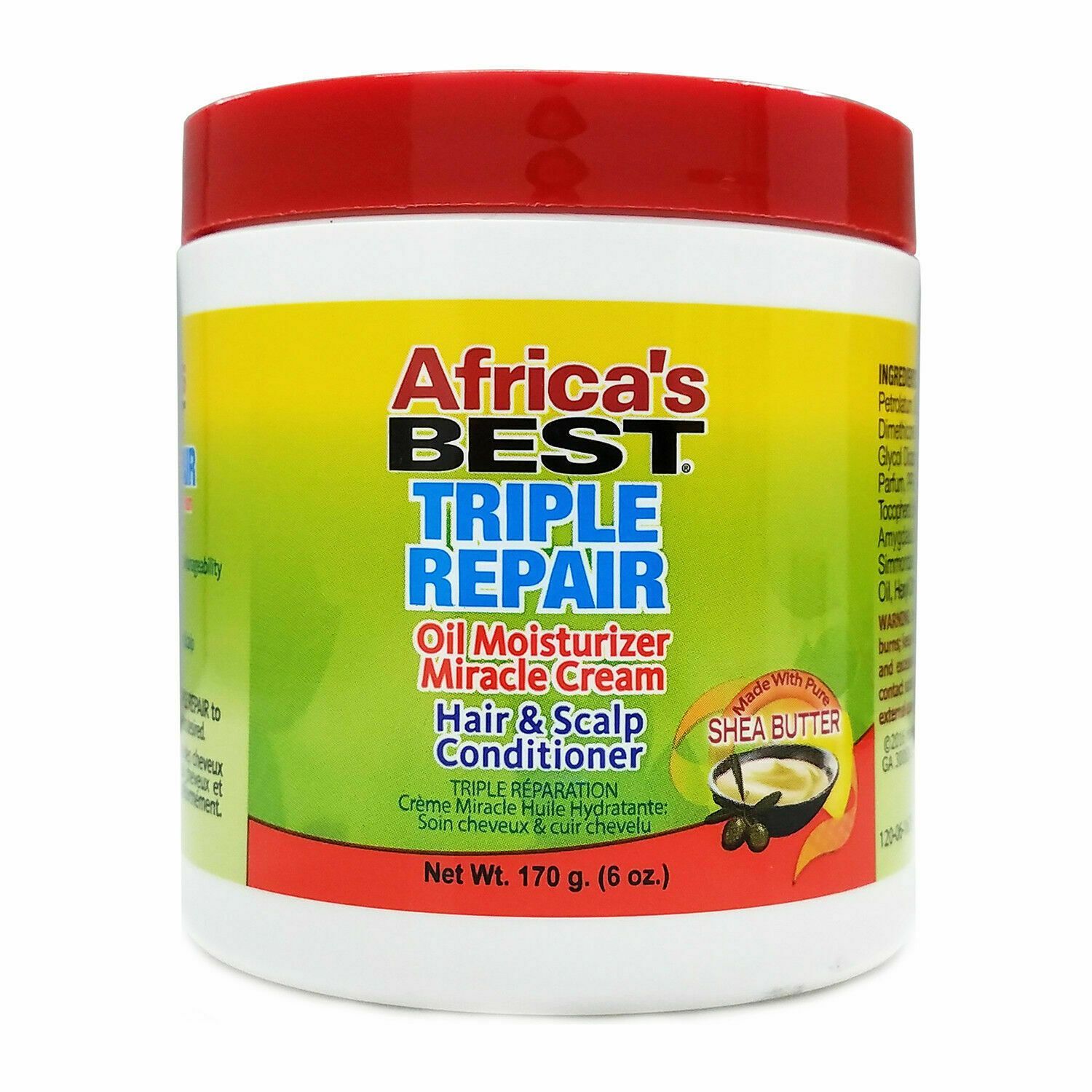 Africa's Best Triple Repair Oil Moisturizer Miracle Cream 5.25oz