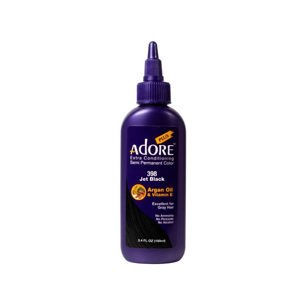 Adore Extra Conditioning SemiPermanent Hair Color Jet Black