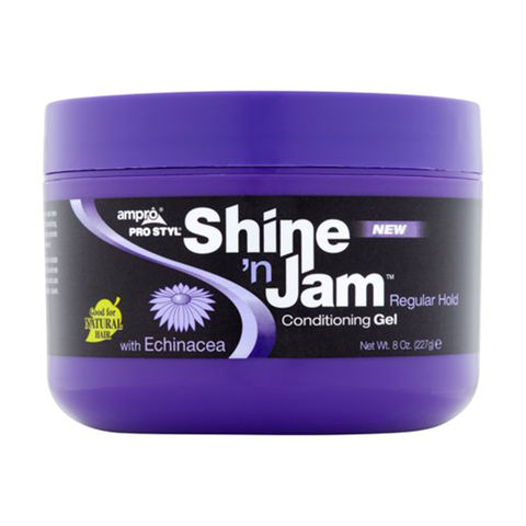 Ampro Shine 'n Jam Conditioning Gel - Regular Hold - 8oz