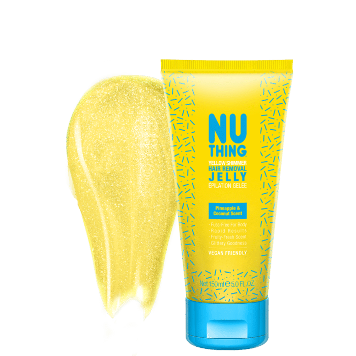 NUTHING Yellow Shimmer Hair Removal Jelly 150ml