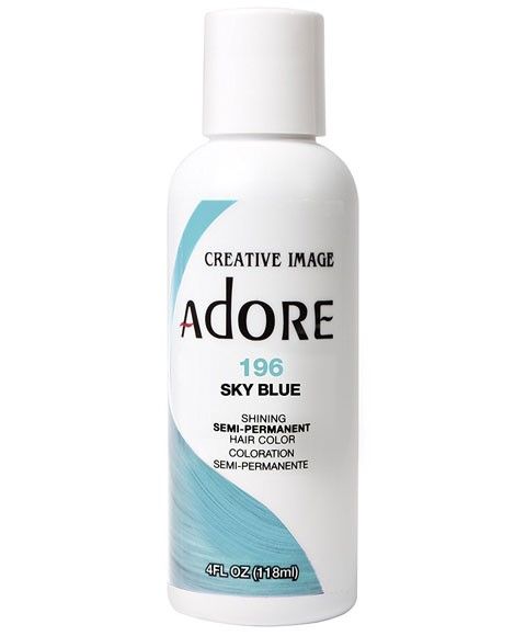 Adore Semi Permanent Hair Colour - Sky Blue