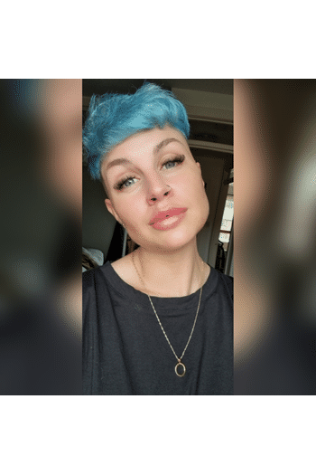 Crazy Color Semi Permanent Hair Color Cream - Bubblegum Blue