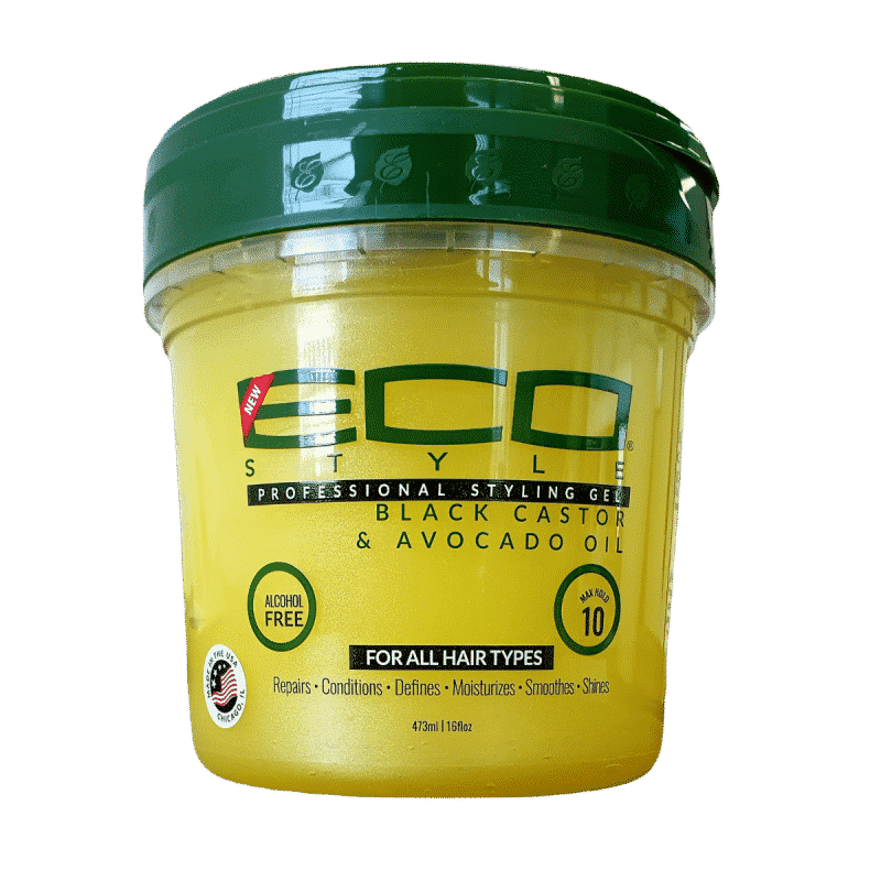 Buy Eco Styler Black Castor And Avocado Oil Gel 16oz Cosmetize UK