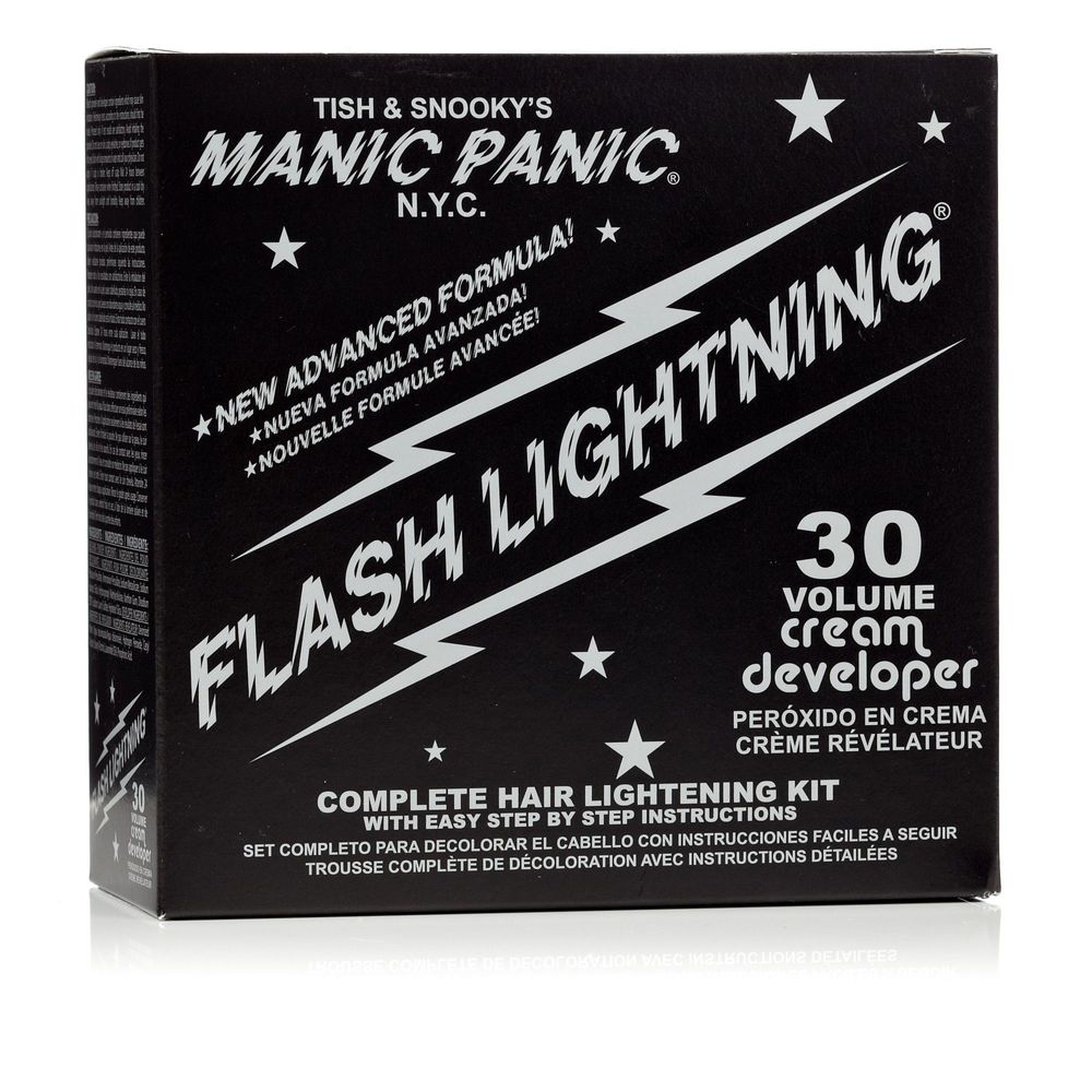 Manic Panic Flash Lightning Hair Bleach Kit 30 Vol Cosmetize UK