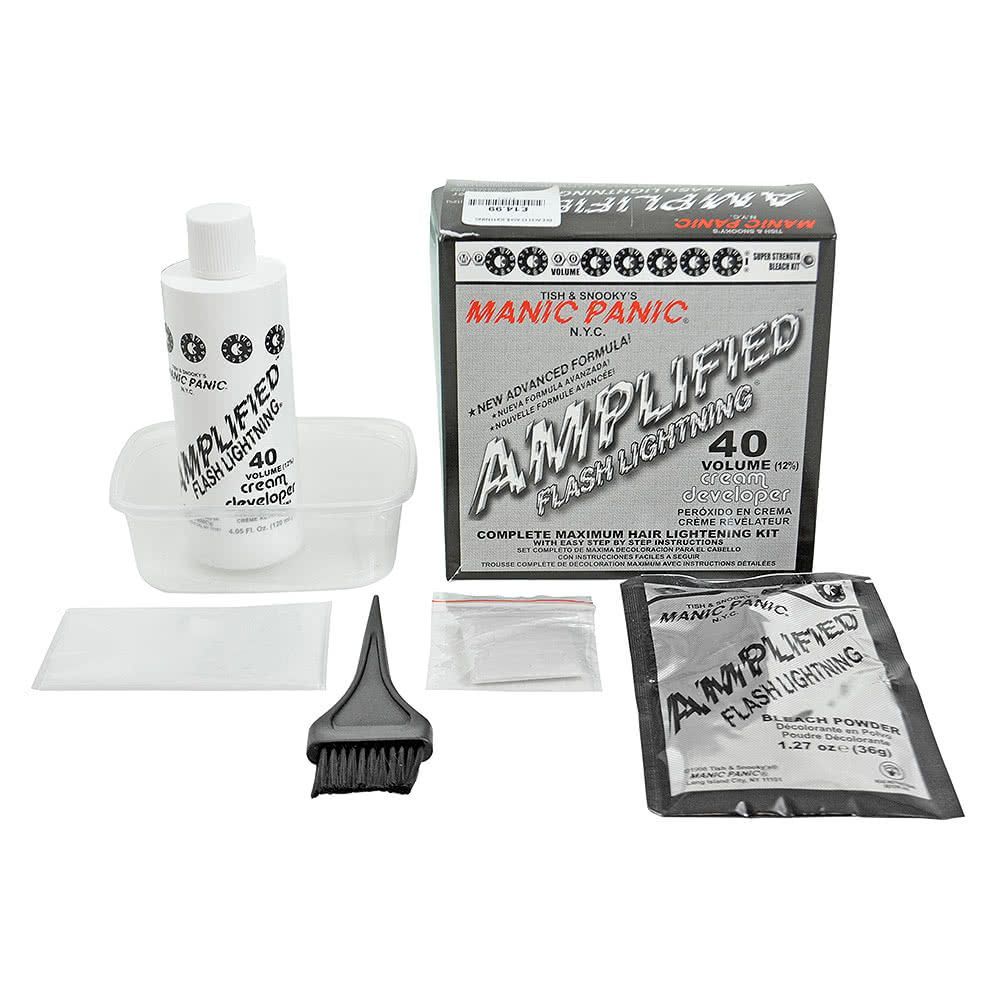 Manic Panic Flash Lightning Hair Bleach Kit 40 Vol Cosmetize UK
