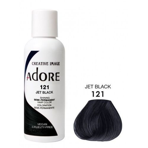 Adore Semi Permanent Hair Colour - Jet Black