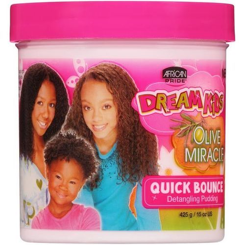 African Pride Dream Kids Olive Miracle Quick Bounce Pudding - 425g