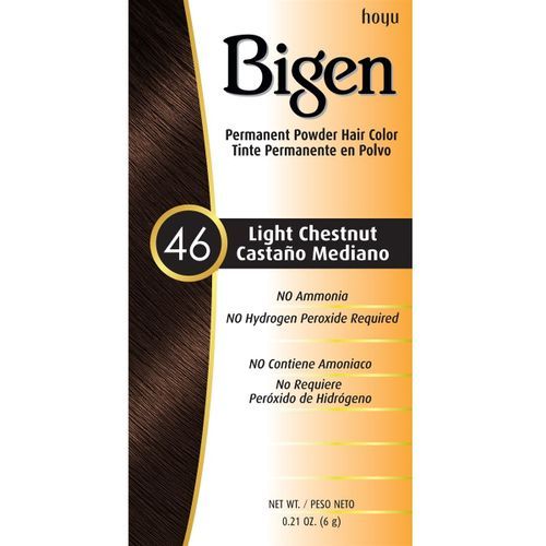 Bigen Permanent Powder Hair Colour - Light Chestnut