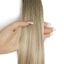 Beauty Works Invisi®-Tape Hair Extensions - Ebony,20"