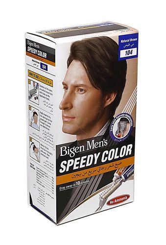 Bigen Men's Speedy Colour - Natural Brown 104