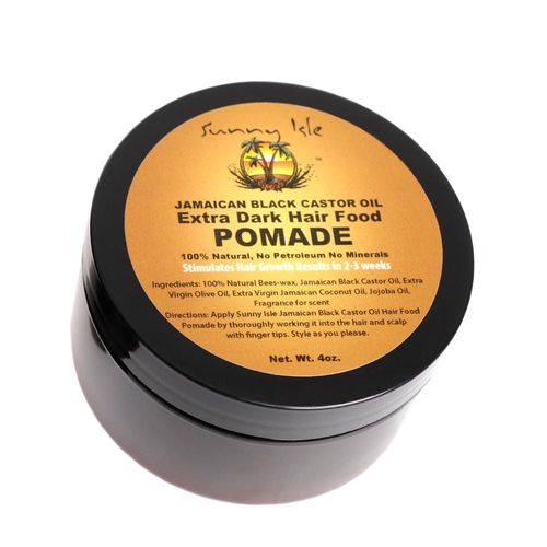 Sunny Isle Jamaican Black Castor Oil Extra Dark Hair Food Pomade - 4oz