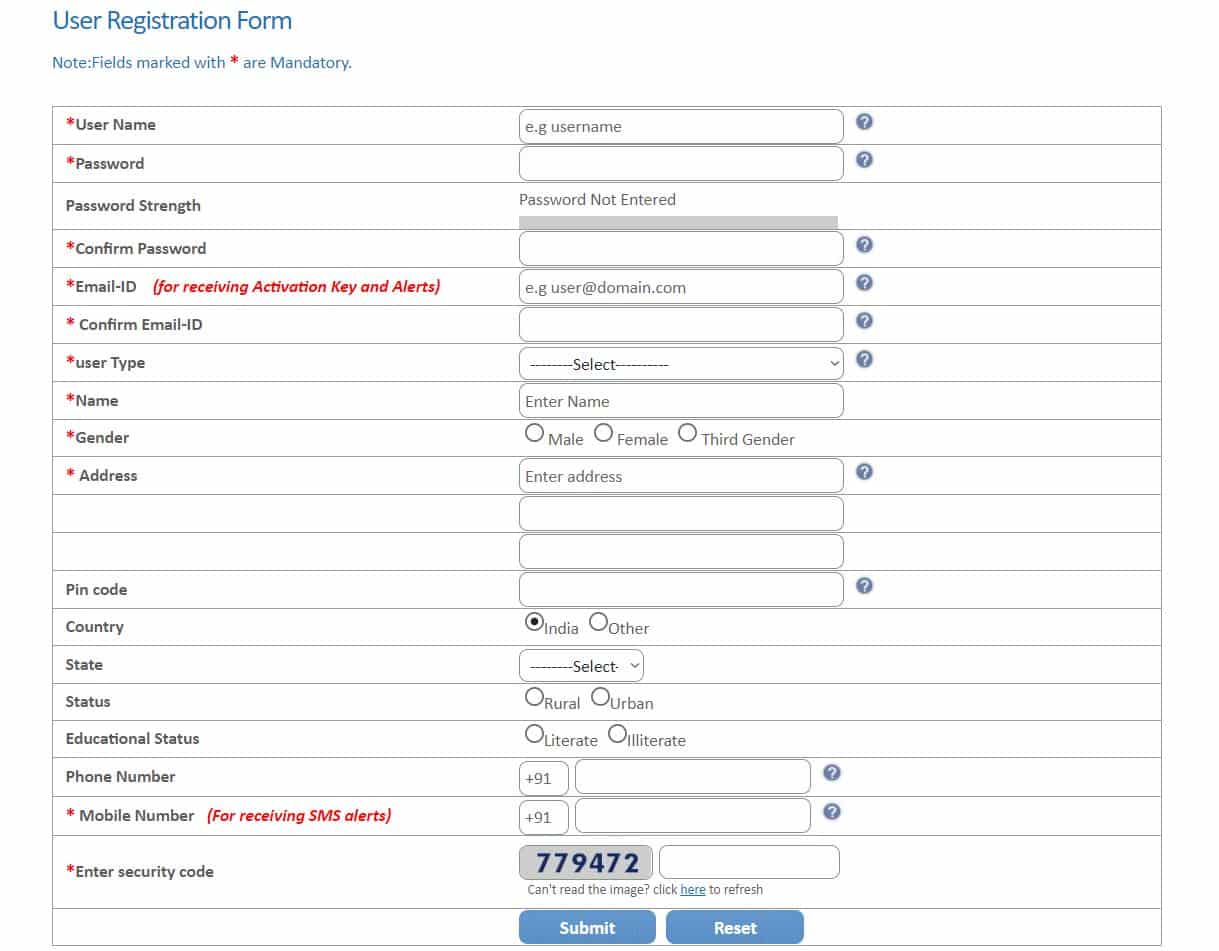 File RTI Online Form File RTI Online Form