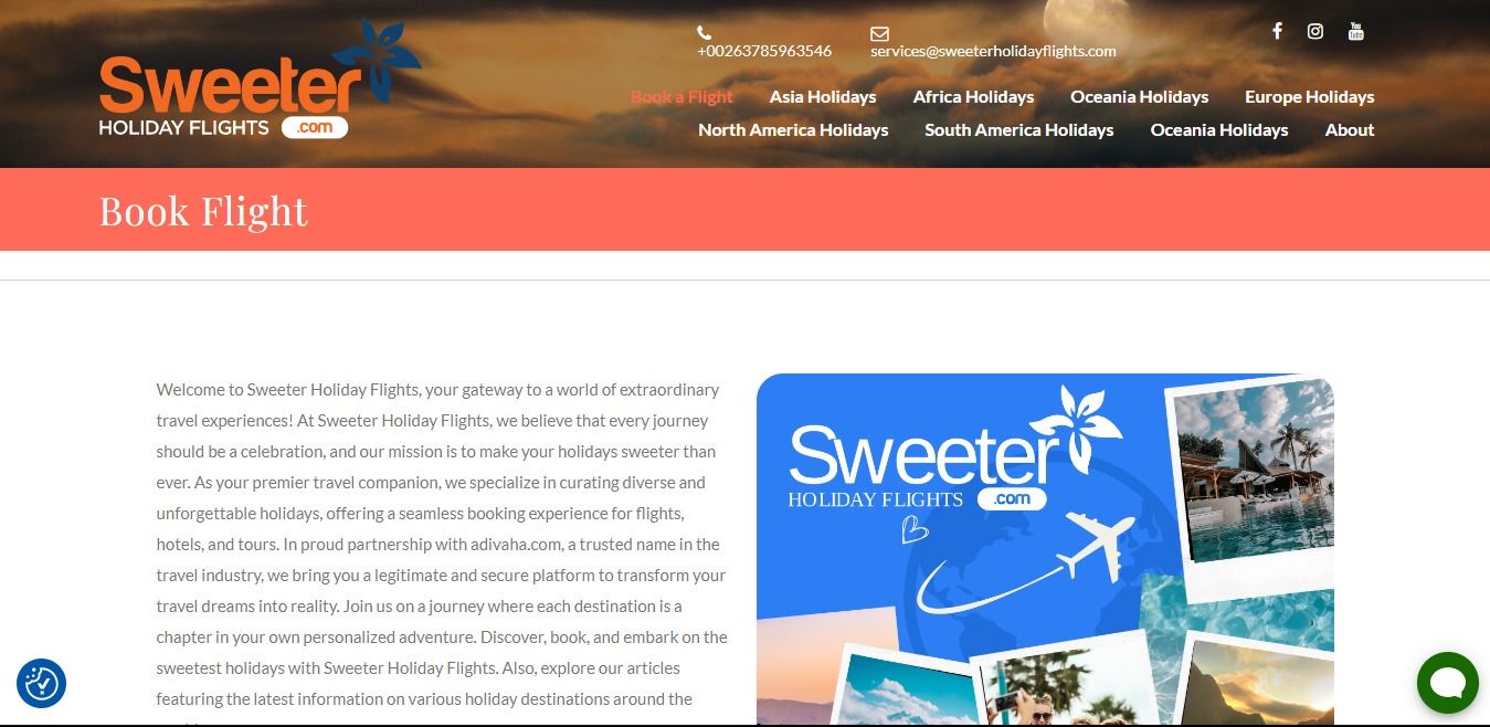 Sweeter Holiday Flights