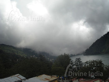 Cloudes over Nainital Lake