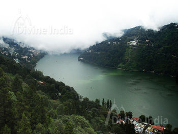 View of Nainital Lake City