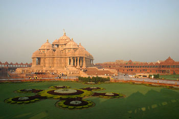 Beautiful Garden, Akshardham Temple