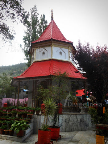 Back Side View of Naina Devi Temple- Nainital