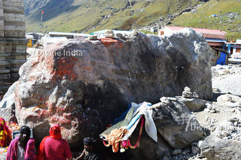 Bhim shila at Kedarnath Temple