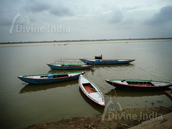 Varanasi Ghat at dusk