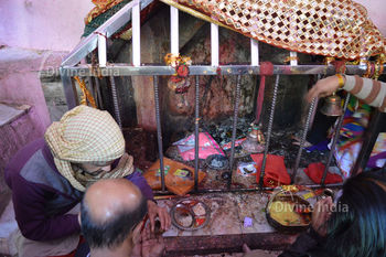 Devotee Take Blessing at Yamunotri Dham