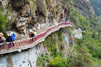 Foothill Path of Yamunotri Dham