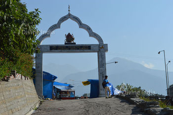 Lord Ganesh Idol at chintpurni temple