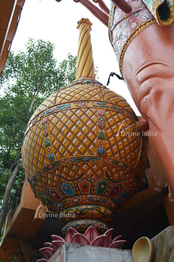 Giant Hanuman Gada at 108 Feet Hanuman Temple