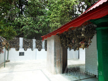 Hang Bells compund of Jhula Devi Temple