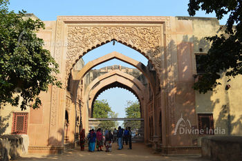 Inside the Entry Gate of Deeg Palace