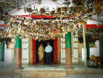 Inside View of Jhula Devi Temple