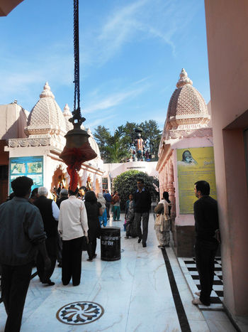 Inside View of Shanidham Temple Asola