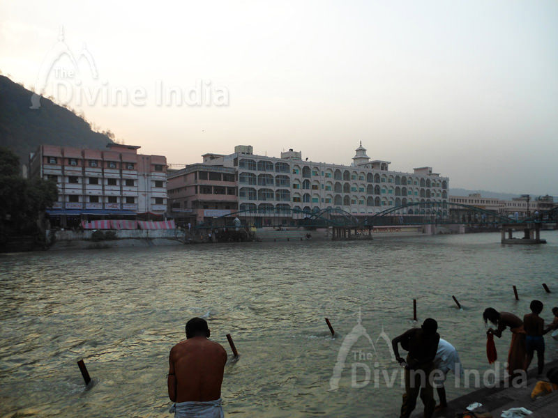 Haridwar Jai Ram Ashram At Bank Of Ganga River Haridwar The Divine India