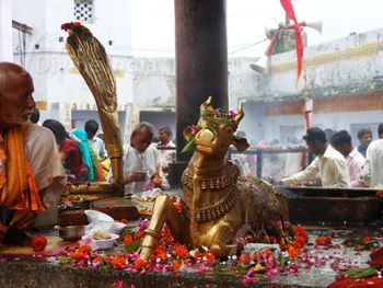 Lord Nandi at Bateshwar Temple