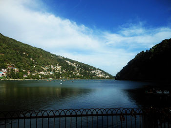 Beautiful View of Nainital Lake view at behind the Naina Devi TempleNaina Devi Temple- Nainital