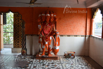 Panchmukhi Hanuman idol at 108 Feet Hanuman Temple