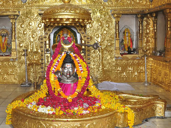 Somnath Jyotilinga with Flower Decoration