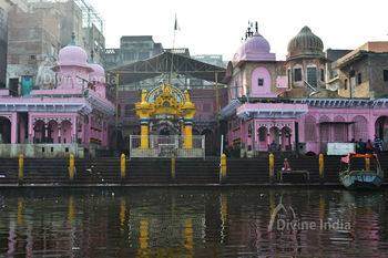 Vishram Ghat built with Temple at Mathura