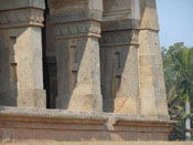 Sloping buttresses at the corners, Lodhi Gardens, New Delhi