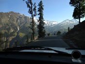 Roads in Manali Himachal India