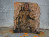 Ancient Sculpture of Maa Durga at Dudhewshar Nath Temple
