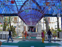 Beautiful Entry Gate of Gurudwara Paonta Sahib